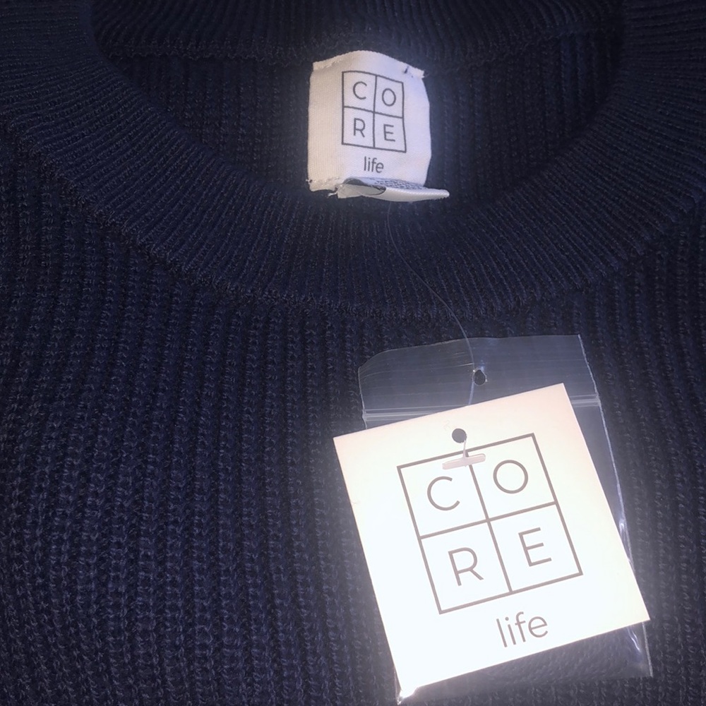 Core Life Navy Marine Knit Dress